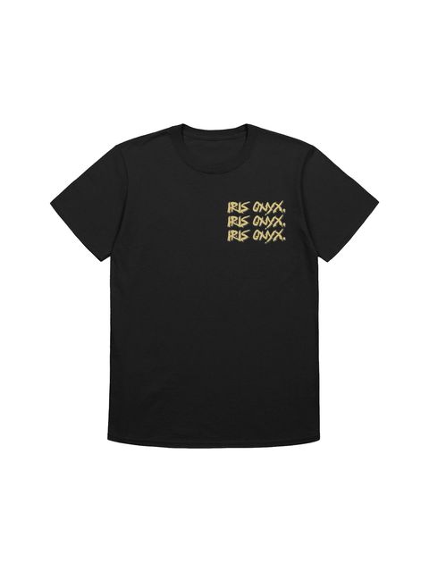 Black EST. IRIS ONYX t-shirt