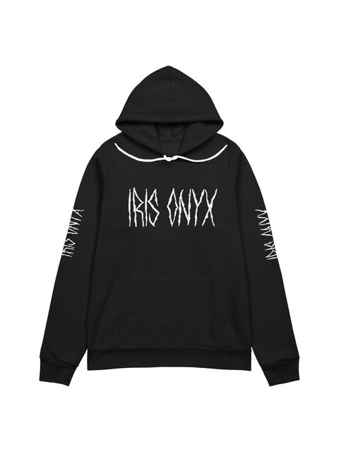Black IRIS ONYX hoodie